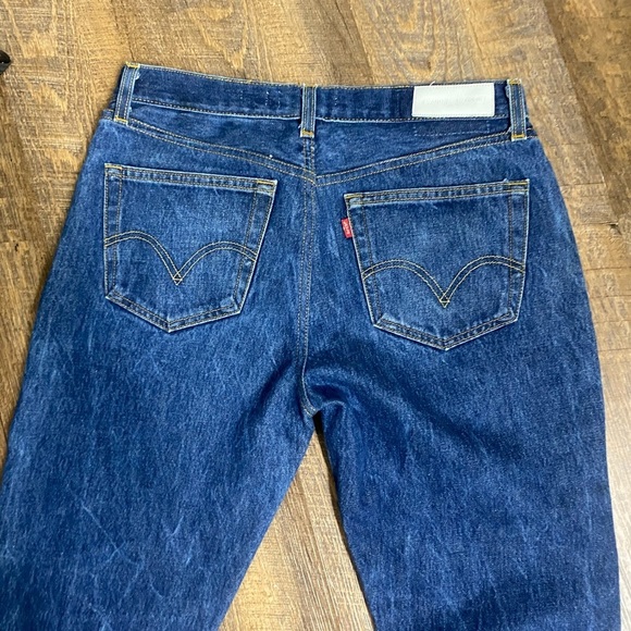 Re/Done+Levi’s 70s Stovepipe HiRise Button fly Straight Leg style001-3WLSSSIZE - Picture 5 of 16